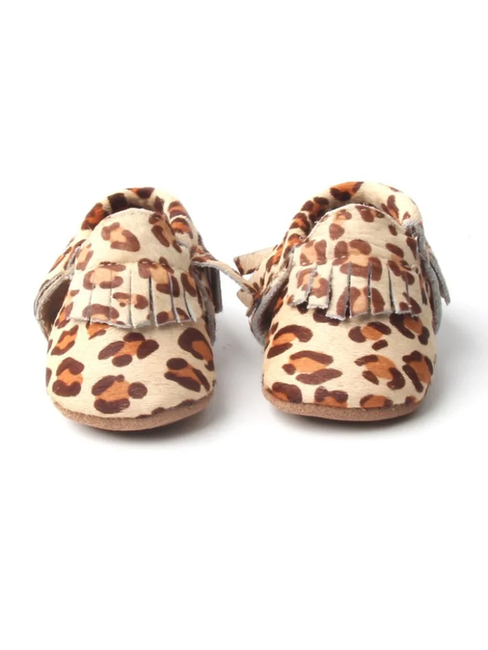 5 Pair Bundle Leopard Baby Mary Janes Anti-Slip baby moccasins, Baby Shoes